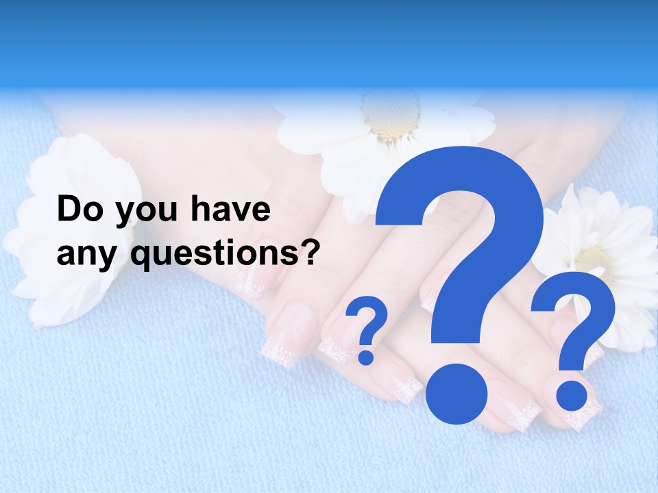 Polish Camomile Health PowerPoint Template