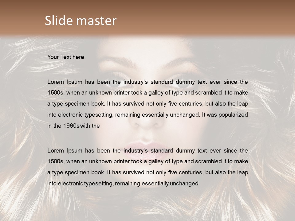 Fox Face Cold PowerPoint Template