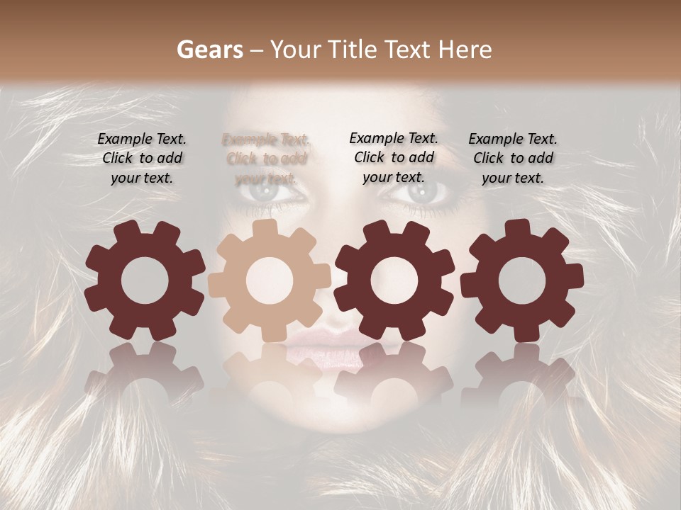 Fox Face Cold PowerPoint Template