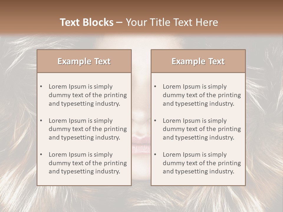 Fox Face Cold PowerPoint Template