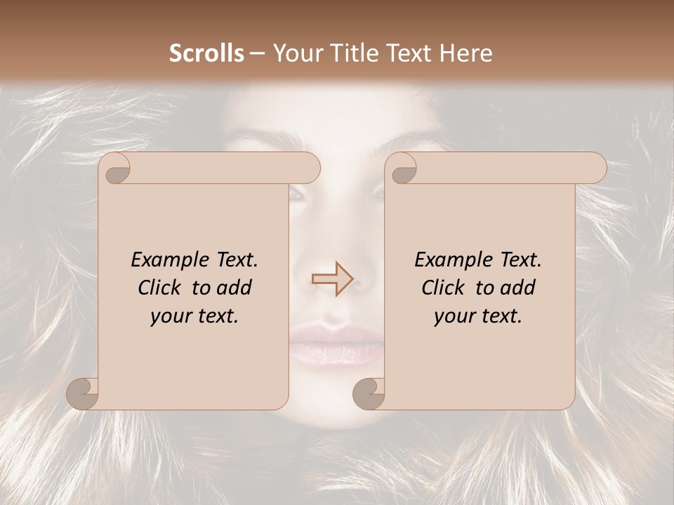 Fox Face Cold PowerPoint Template