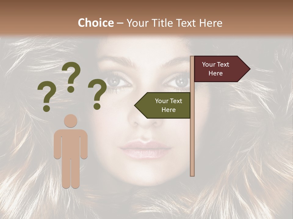 Fox Face Cold PowerPoint Template