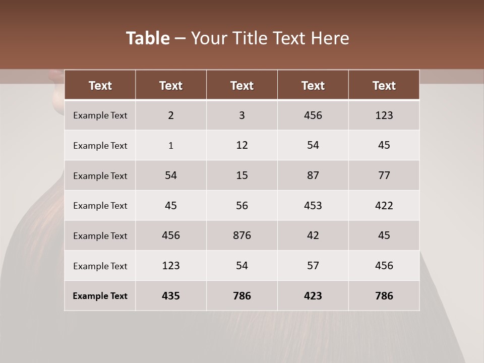 Glossy Perfect Fashion PowerPoint Template