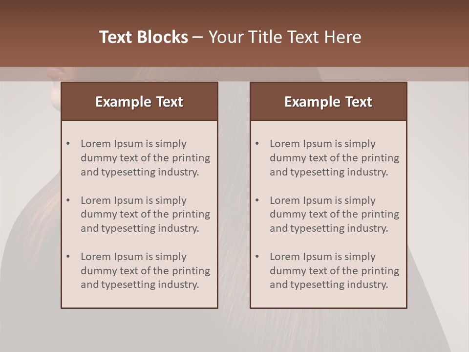 Glossy Perfect Fashion PowerPoint Template