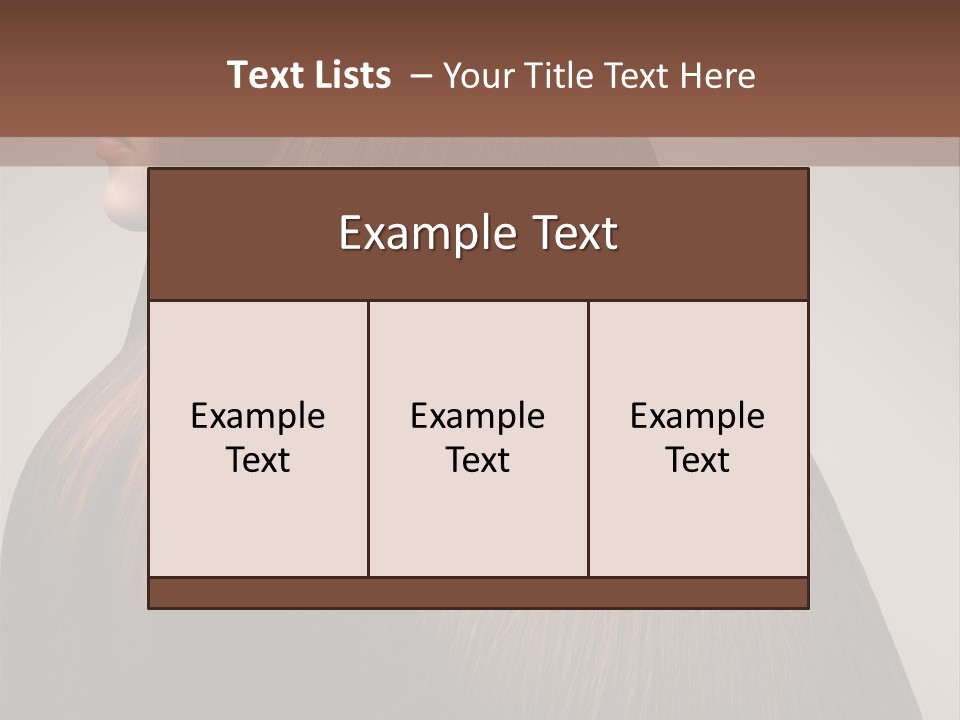 Glossy Perfect Fashion PowerPoint Template