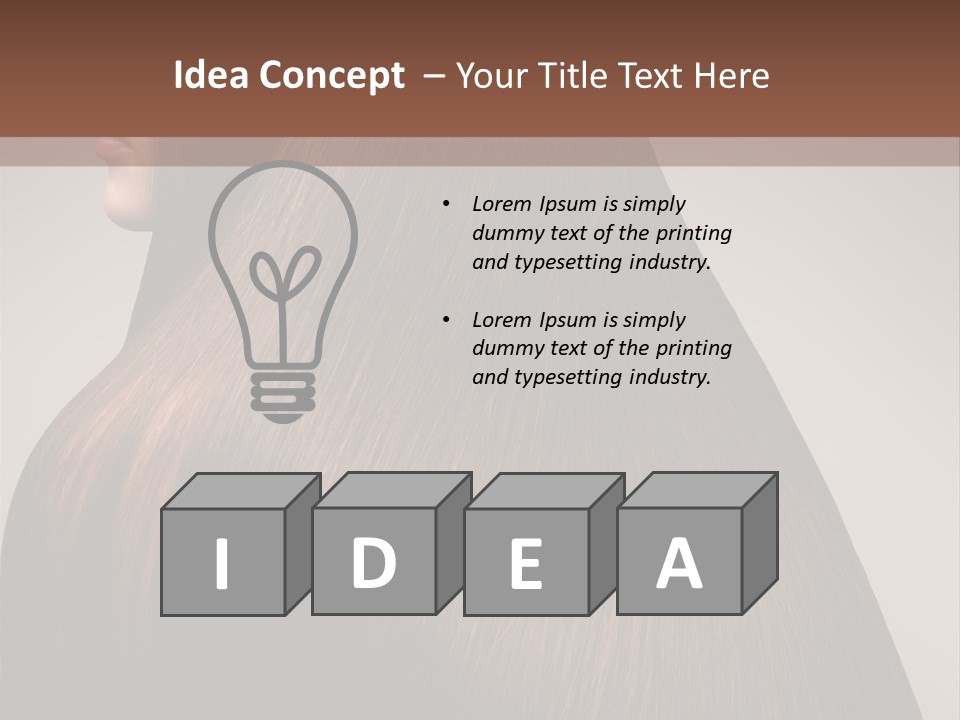 Glossy Perfect Fashion PowerPoint Template