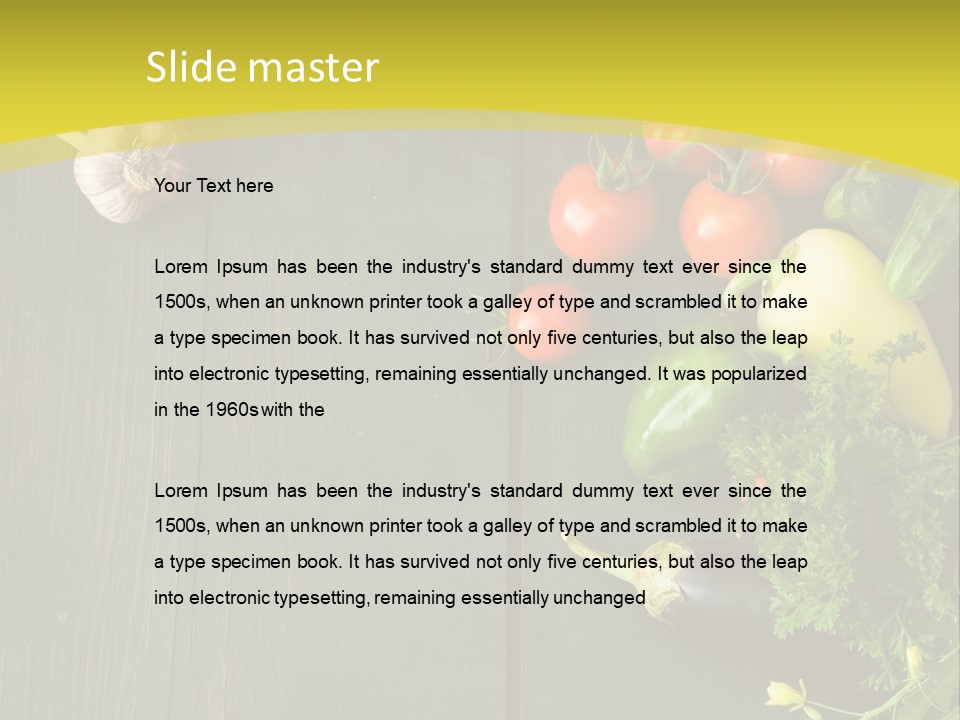 Wooden Color Group PowerPoint Template