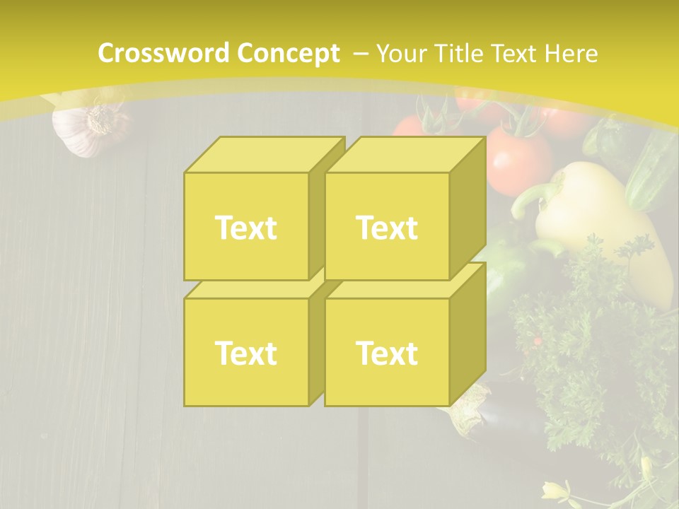 Wooden Color Group PowerPoint Template