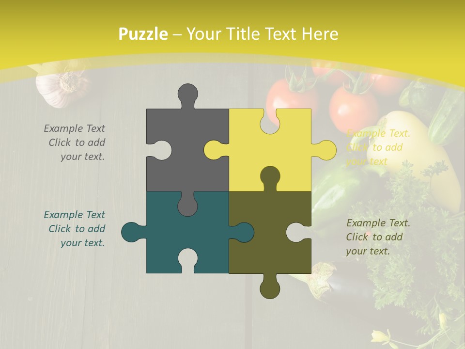 Wooden Color Group PowerPoint Template