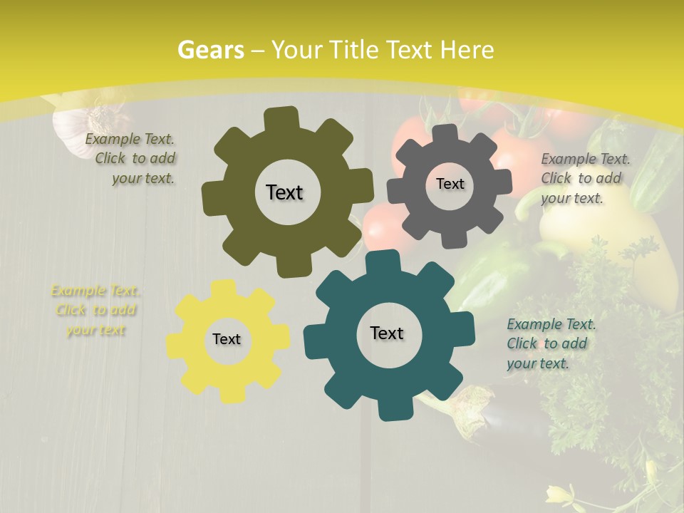 Wooden Color Group PowerPoint Template