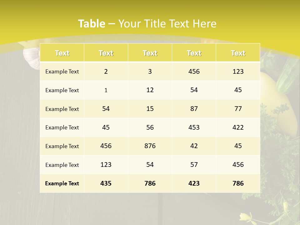 Wooden Color Group PowerPoint Template