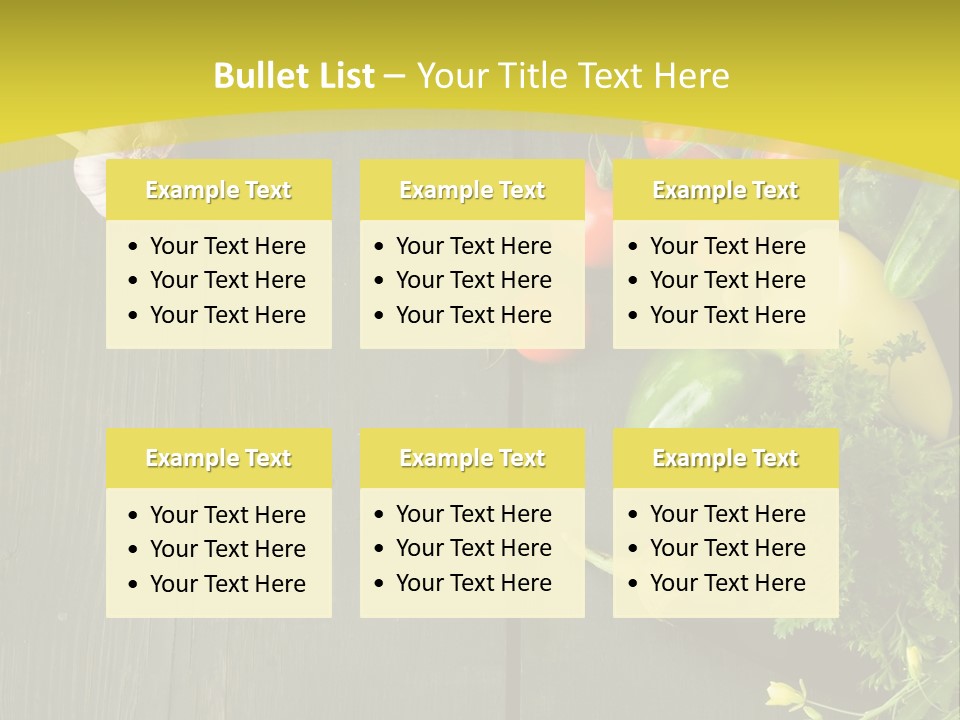 Wooden Color Group PowerPoint Template