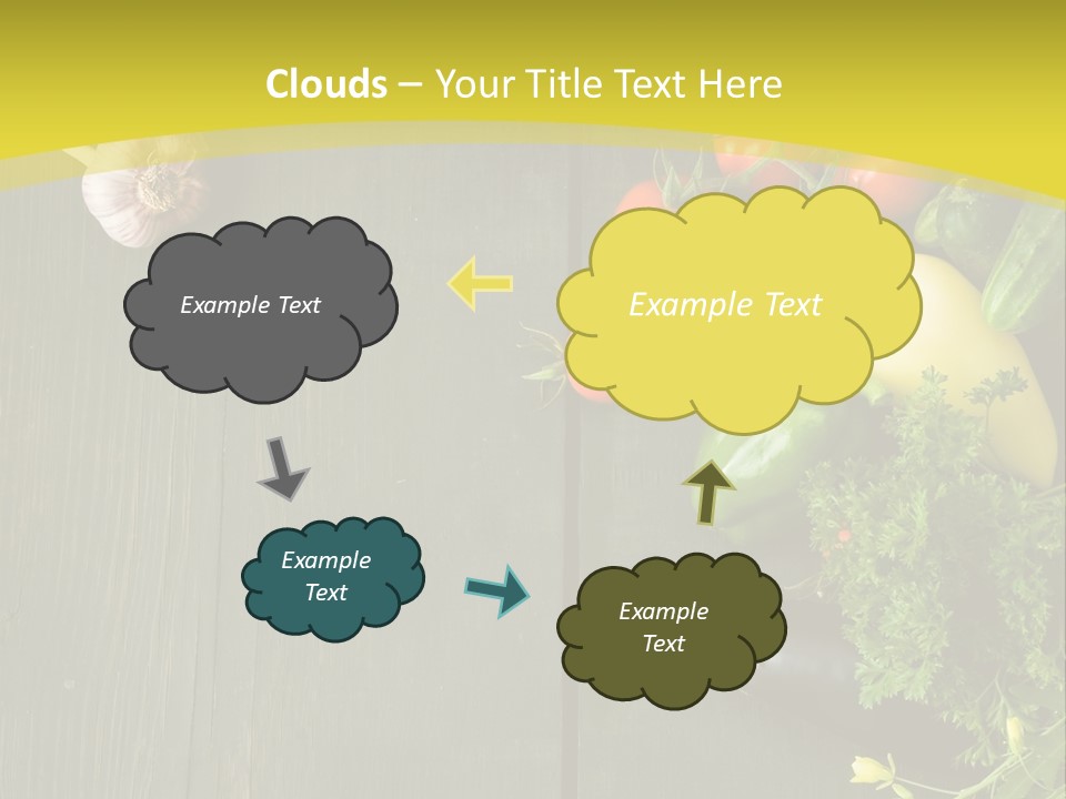 Wooden Color Group PowerPoint Template