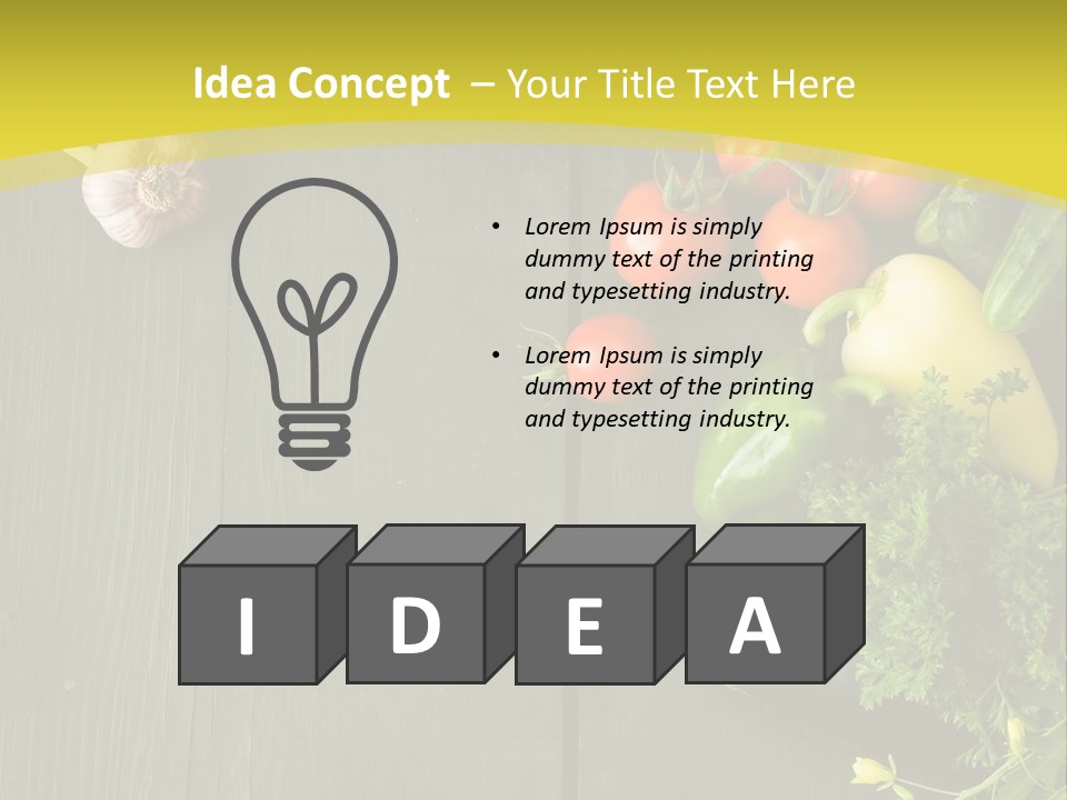 Wooden Color Group PowerPoint Template