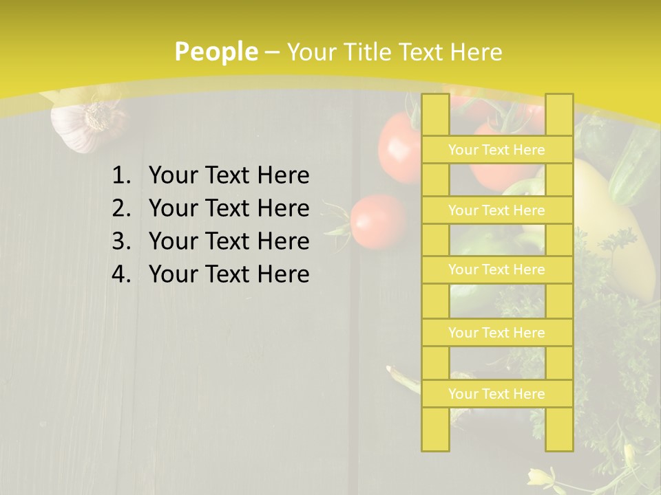 Wooden Color Group PowerPoint Template