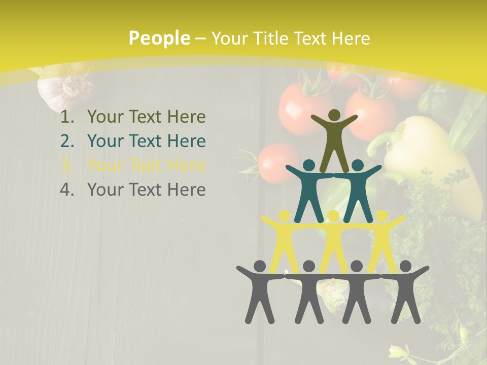 Wooden Color Group PowerPoint Template