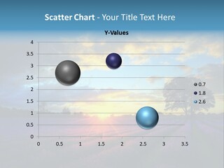 Sunset Green Color PowerPoint Template