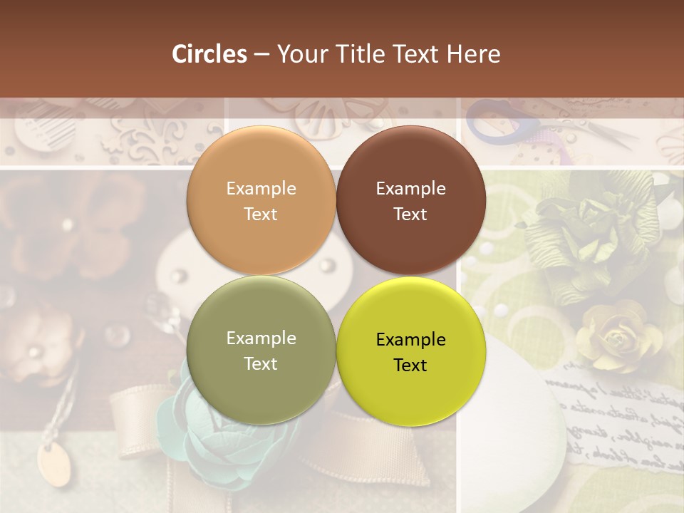 Recreation Close Up Shapes PowerPoint Template