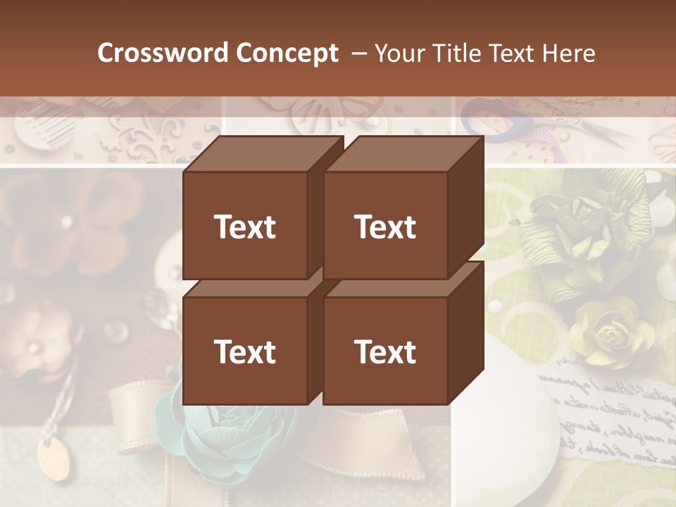 Recreation Close Up Shapes PowerPoint Template