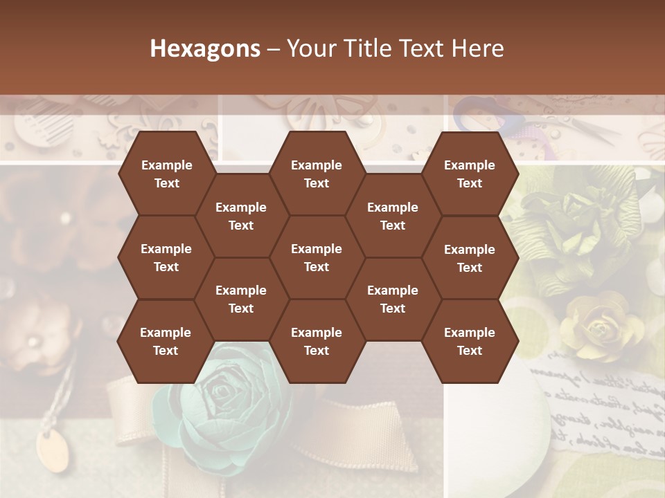 Recreation Close Up Shapes PowerPoint Template