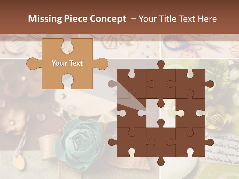 Recreation Close Up Shapes PowerPoint Template