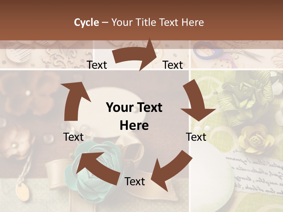 Recreation Close Up Shapes PowerPoint Template