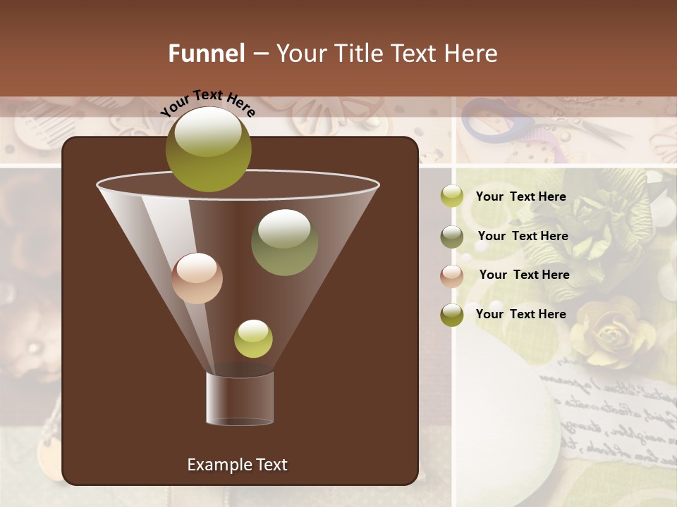 Recreation Close Up Shapes PowerPoint Template