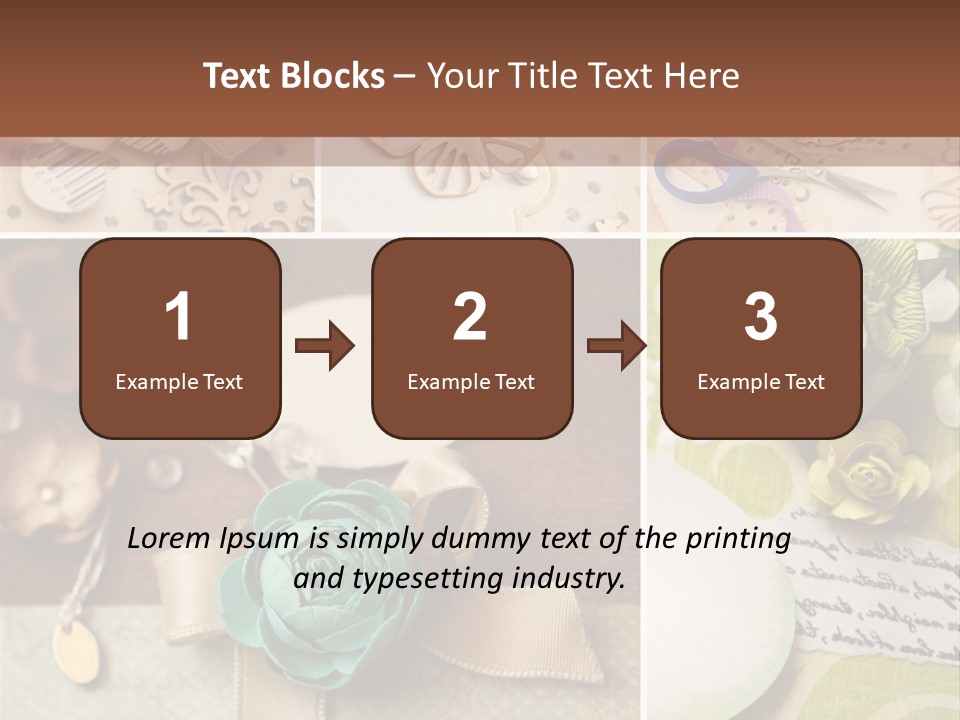 Recreation Close Up Shapes PowerPoint Template