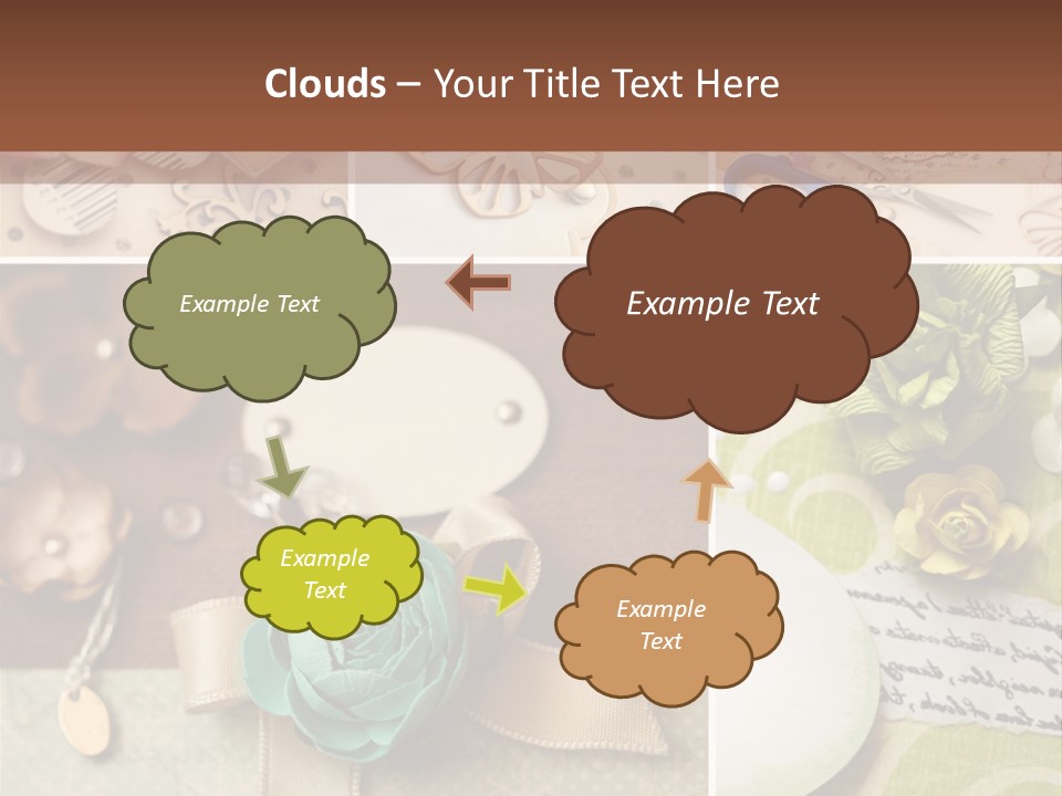 Recreation Close Up Shapes PowerPoint Template