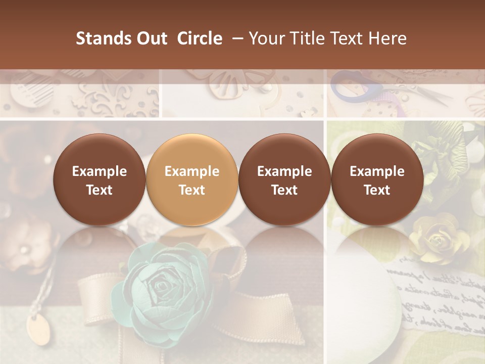 Recreation Close Up Shapes PowerPoint Template