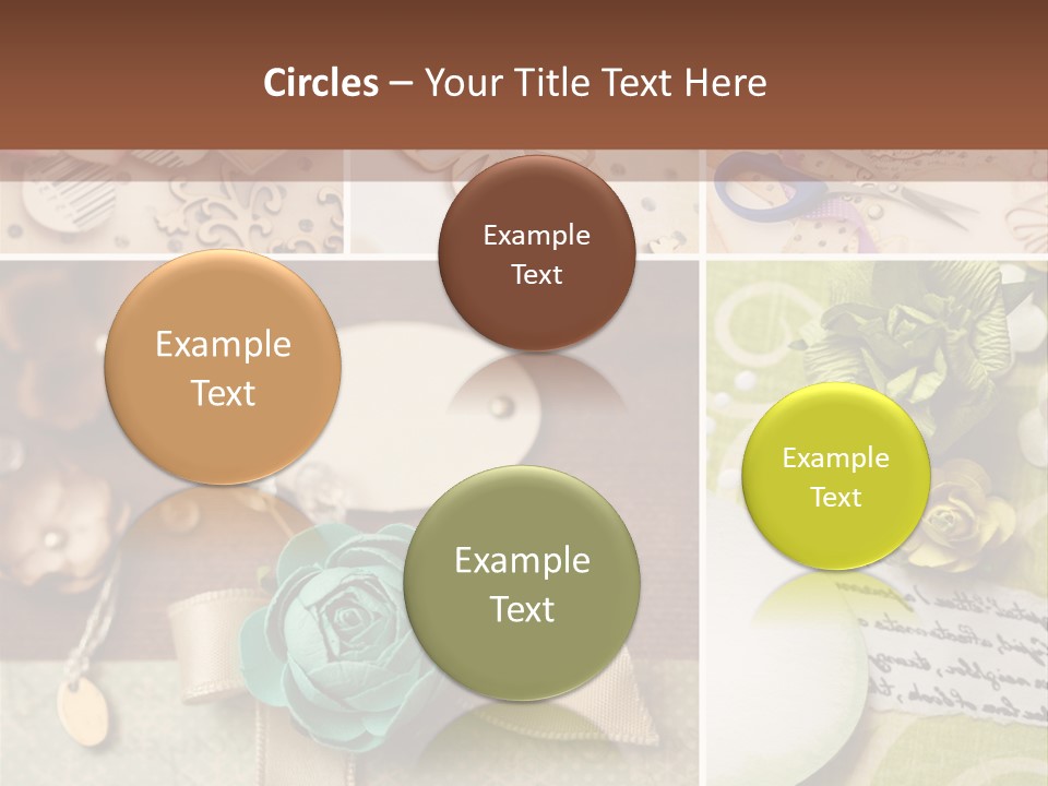 Recreation Close Up Shapes PowerPoint Template