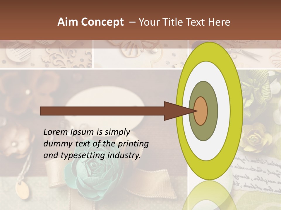 Recreation Close Up Shapes PowerPoint Template