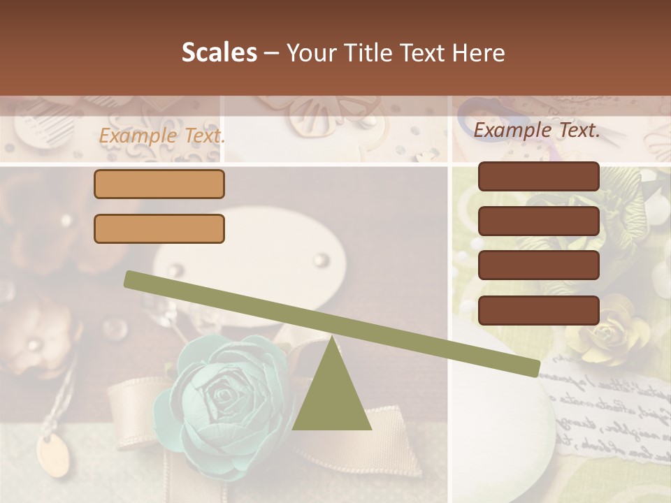 Recreation Close Up Shapes PowerPoint Template
