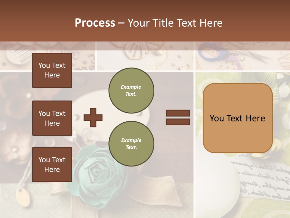 Recreation Close Up Shapes PowerPoint Template