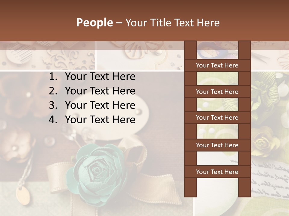 Recreation Close Up Shapes PowerPoint Template