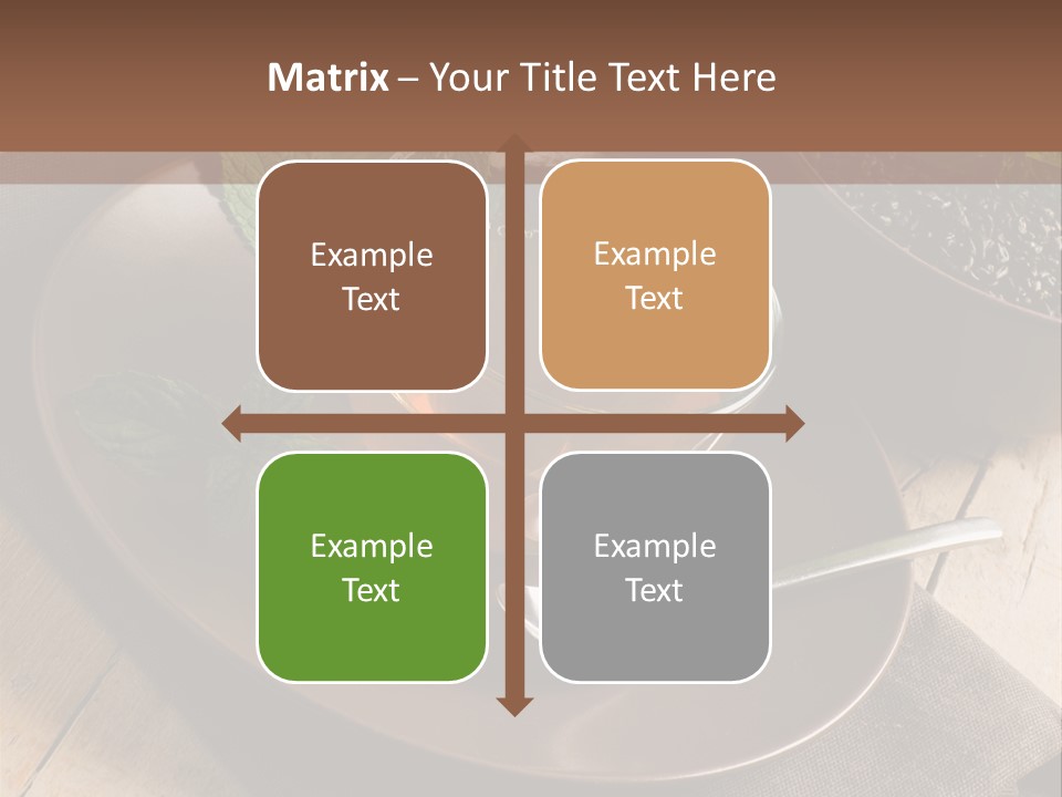 Crystal Drink Aromatic PowerPoint Template