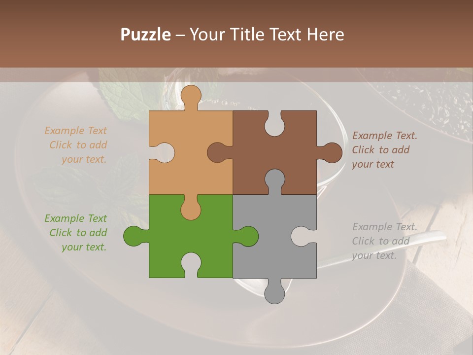 Crystal Drink Aromatic PowerPoint Template