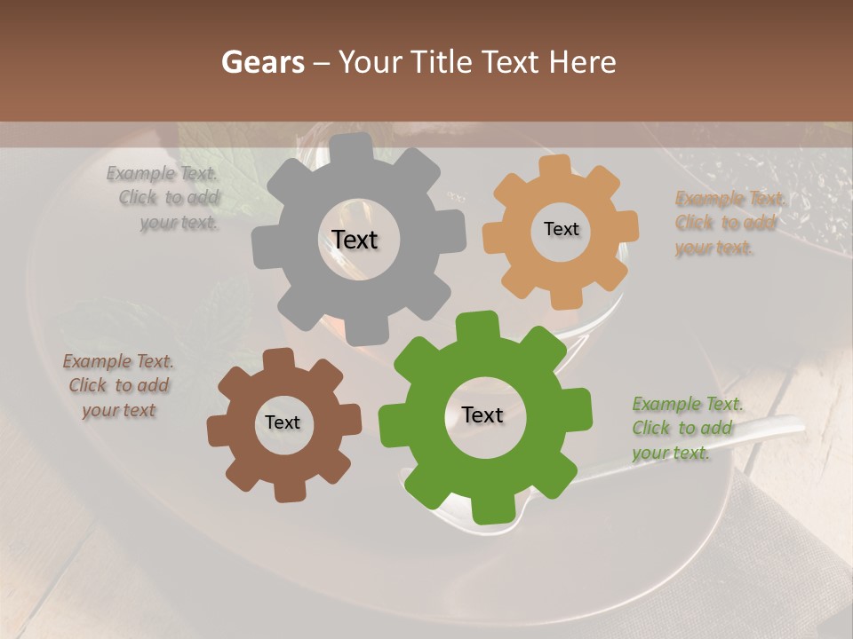 Crystal Drink Aromatic PowerPoint Template