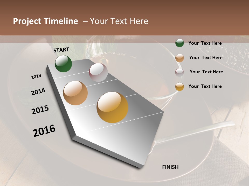 Crystal Drink Aromatic PowerPoint Template