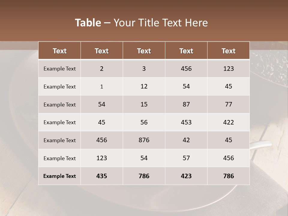 Crystal Drink Aromatic PowerPoint Template