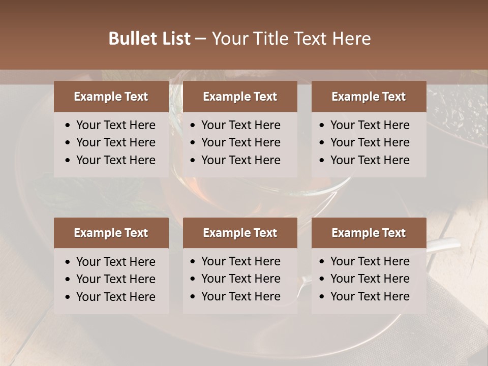 Crystal Drink Aromatic PowerPoint Template