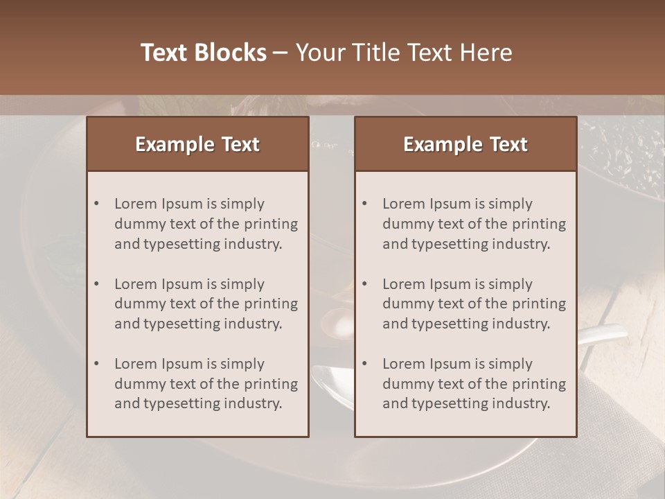 Crystal Drink Aromatic PowerPoint Template