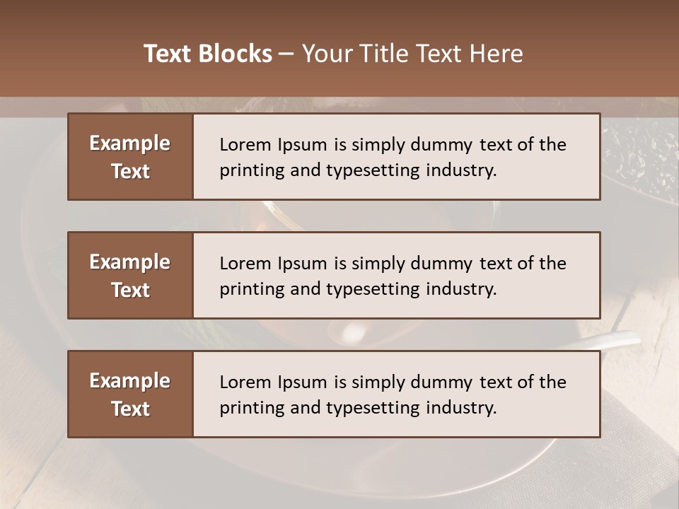 Crystal Drink Aromatic PowerPoint Template