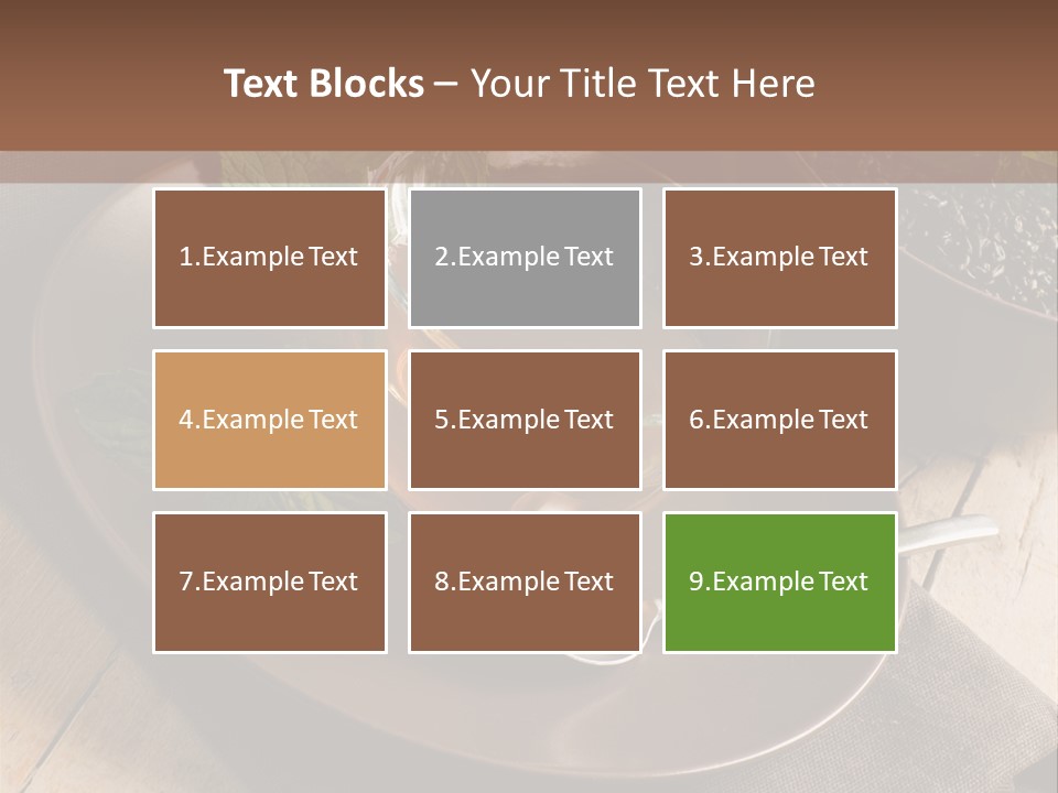 Crystal Drink Aromatic PowerPoint Template
