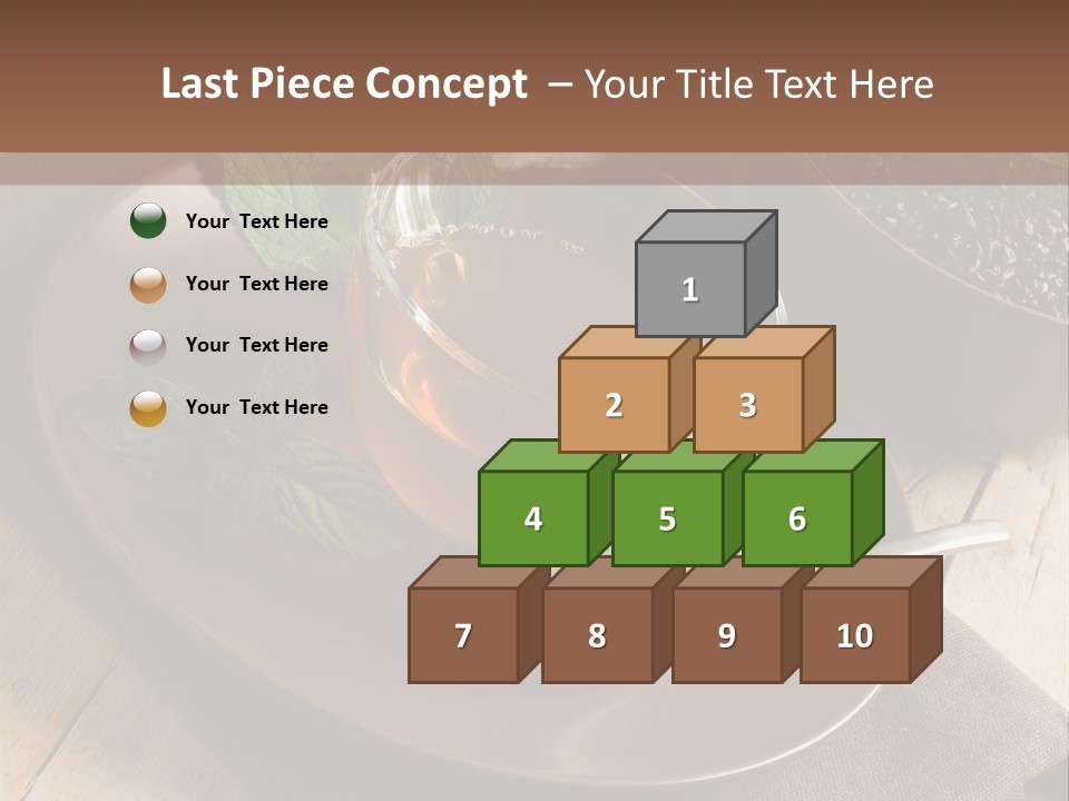 Crystal Drink Aromatic PowerPoint Template