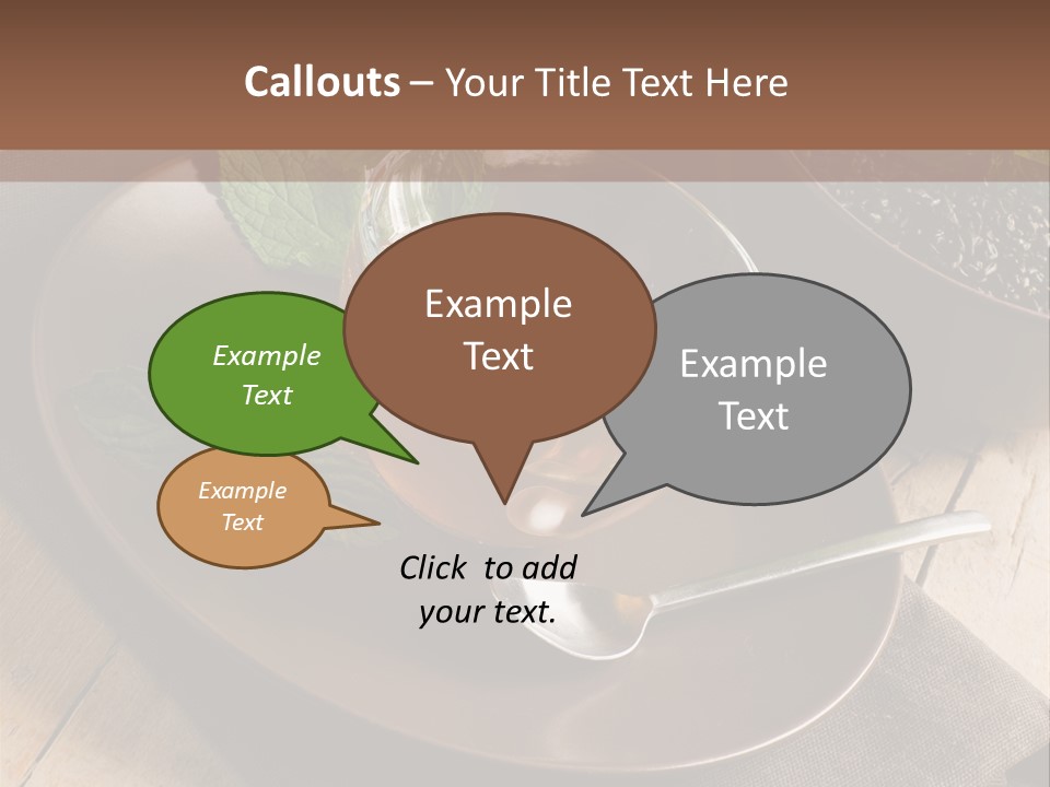 Crystal Drink Aromatic PowerPoint Template