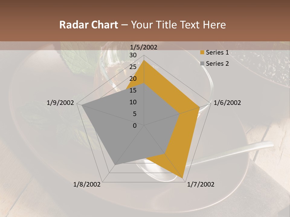 Crystal Drink Aromatic PowerPoint Template