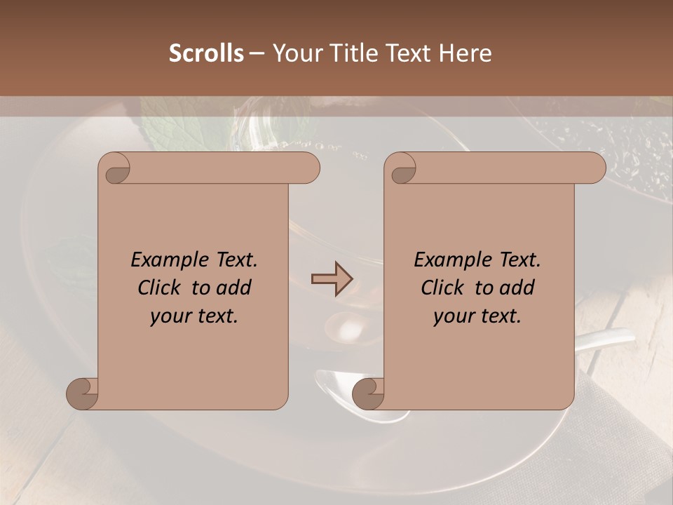 Crystal Drink Aromatic PowerPoint Template