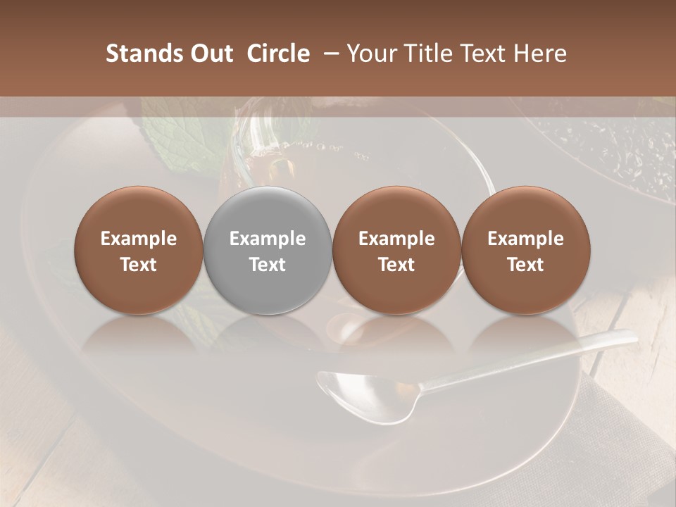 Crystal Drink Aromatic PowerPoint Template