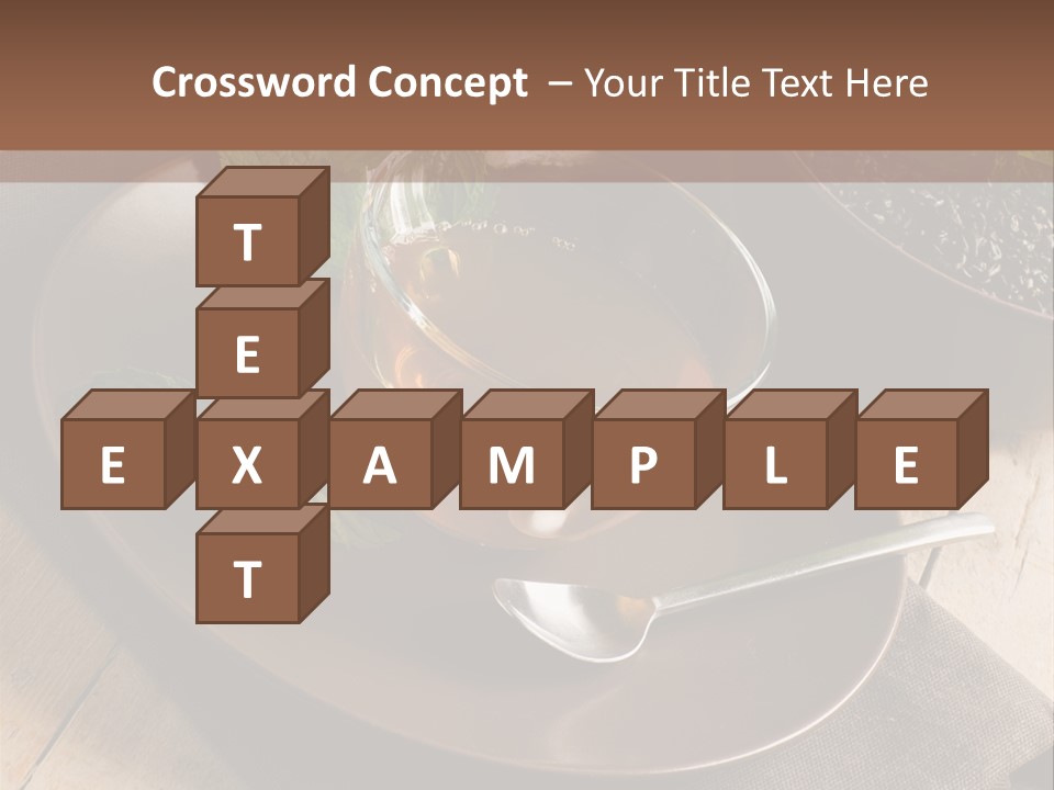 Crystal Drink Aromatic PowerPoint Template